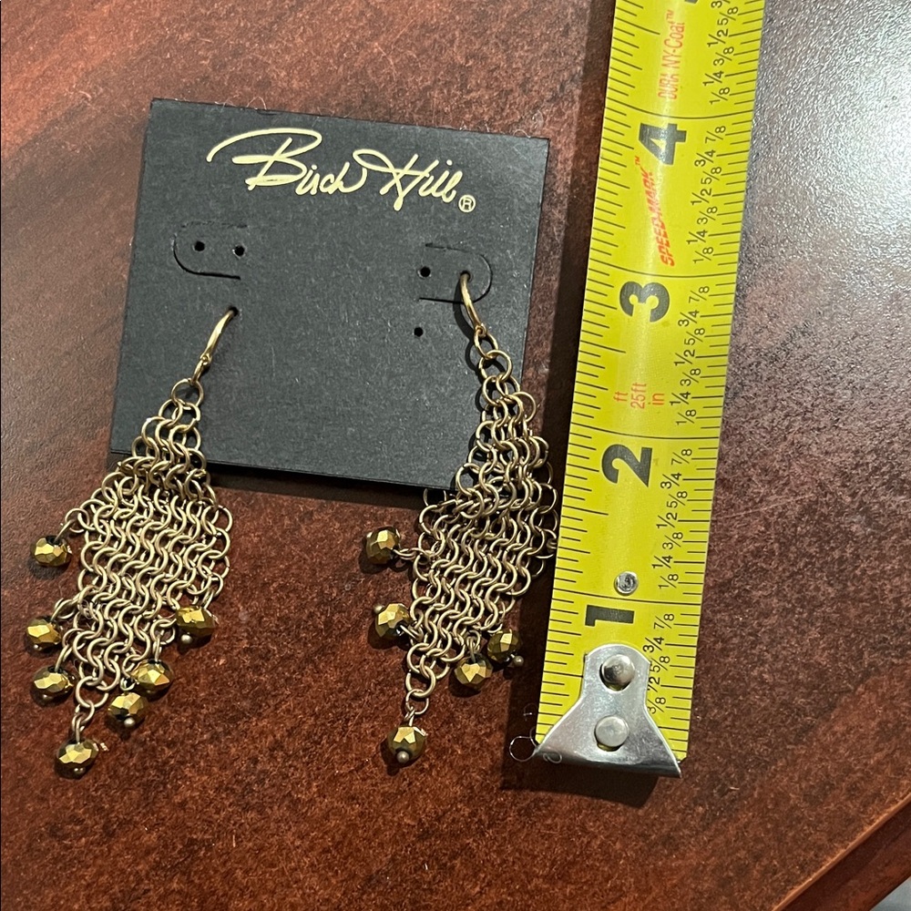 Gold Dangle Earrings